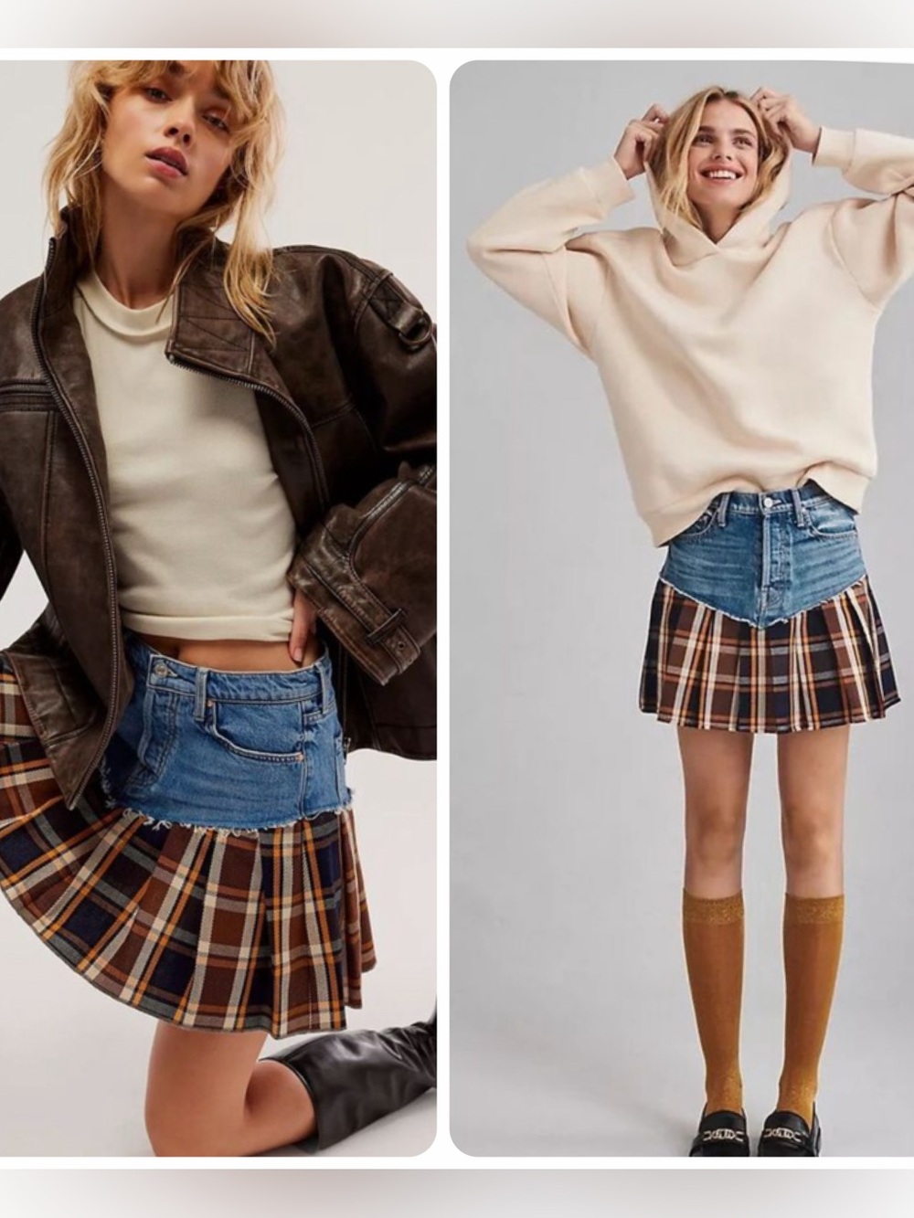 MOTHER The Fluff and Fold Pleated Mini Skirt Anthropologie Size 28